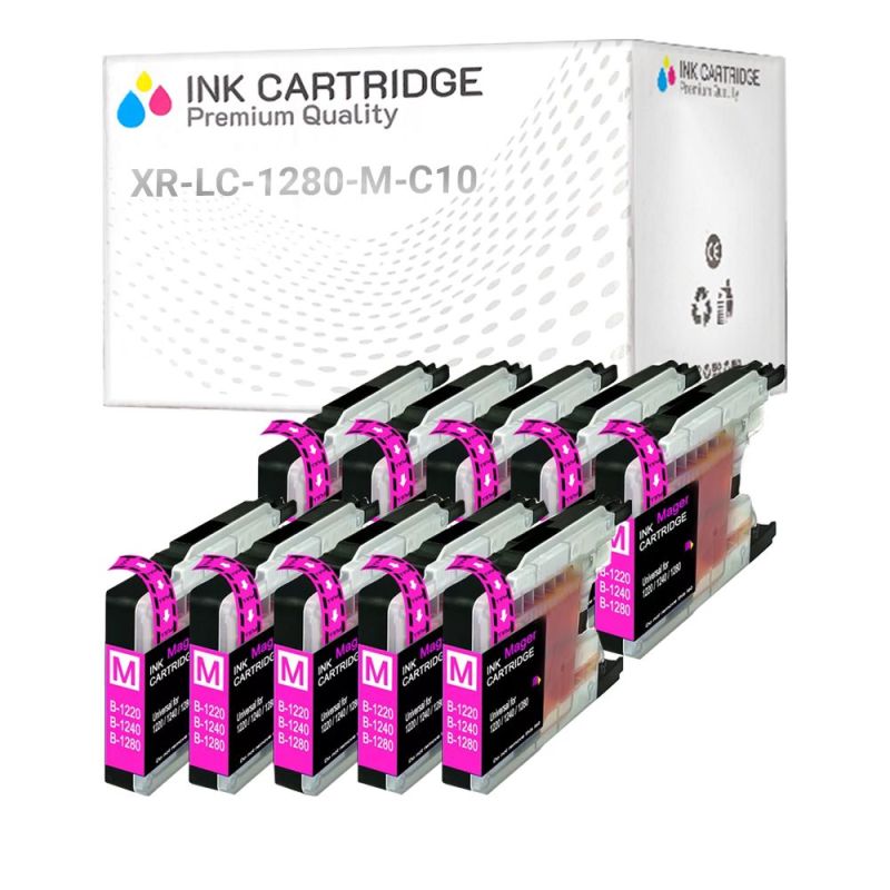 Cartuccia Brother LC-1280-M LC1240 Magenta Compatibile