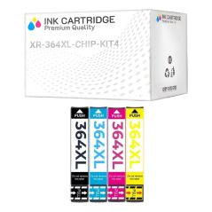 Prova Kit 4 Cartucce Hp 364 XL Compatibile Xenres