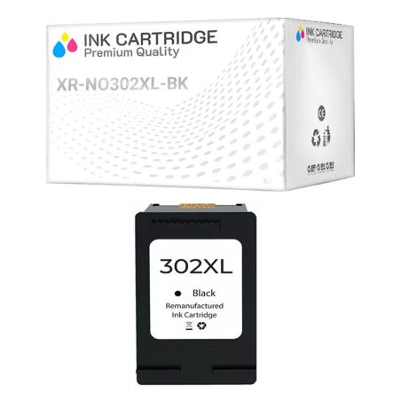 In vendita Cartuccia Hp 302XL-BK Nera rigenerata