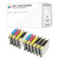 10 Cartucce Epson T0445 Nero + Colori Compatibili KIT 10