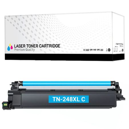 Toner Brother TN-248XL C Ciano Compatibile