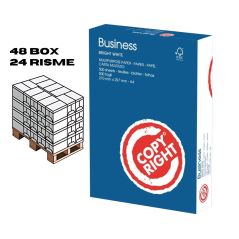 Bancale Carta A4 Copy Right Business 75gr - 240 risme per fotocopie e stampe professionali