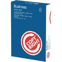 Bancale Carta A4 Copy Right Business 75gr - 240 risme per fotocopie e stampe professionali